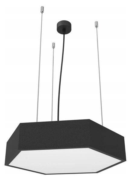 LED luster na lanku LED/20W/230V, čierny