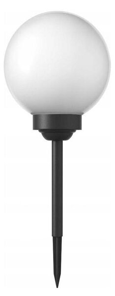 LED solárna lampa LED/1,2 V 6500 K 200 mAh pr. 10 cm IP44 biela/čierna