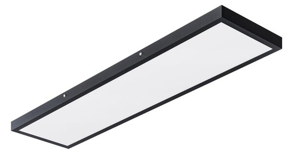 LED prisadený panel LED/60W/230V 30x120 cm čierny