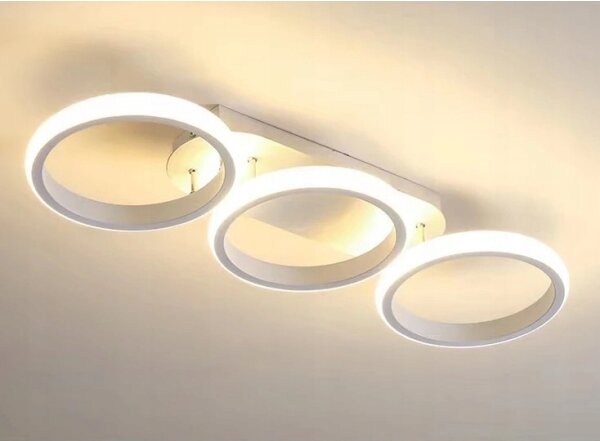 LED stmievateľné stropné svietidlo LED/30W/230V 3000-6500K biela Wi-Fi Tuya + diaľkové ovládanie