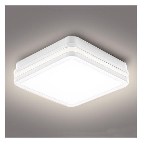 Brilagi - LED vonkajšie svietidlo BENE LED/18W/230V 22x22 cm biela IP54