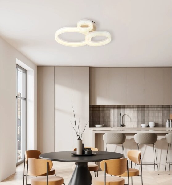 Globo 48046D4 - LED stropné svietidlo ZARA LED/24W/230V 3000K 40,5x51 cm