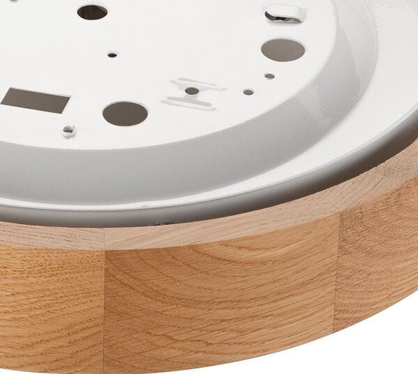 Brilagi - LED RGBW stmievateľné stropné svietidlo CARVALHO 1xE27/9W/230V Wi-Fi dub pr. 27,5