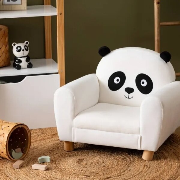 Atmosphera - LED Detské nočné svetlo PANDA LED/3xLR44