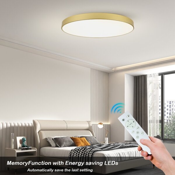 Brilagi - LED stmievateľné svietidlo POOL SMART LED/128W/230V 100 cm zlaté Wi-Fi Tuya+DO
