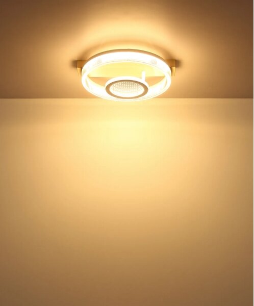 Globo 48046D5 - LED stropné svietidlo ZARA LED/18W/230V 3000K 33x36 cm