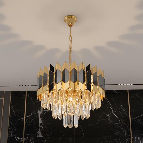 Brilagi - Luster na reťazi CRISTAL 5xE14/40W/230V pr. 38 cm