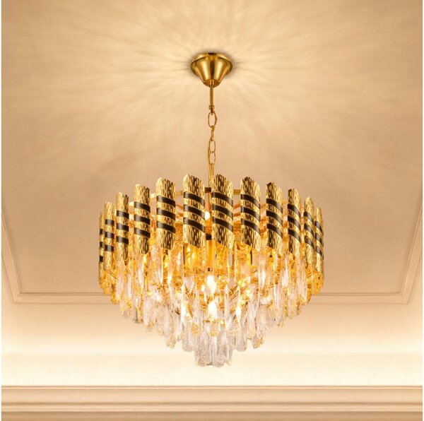 Brilagi - Luster na reťazi CRISTAL 5xE14/40W/230V priemer 38 cm