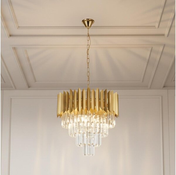 Brilagi - Luster na reťazi CRISTAL 5xE14/40W/230V pr. 45 cm