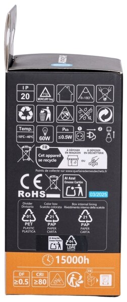 Aigostar - LED RGBW Stmievateľná žiarovka A60 E27/8W/230V 3000K + DO