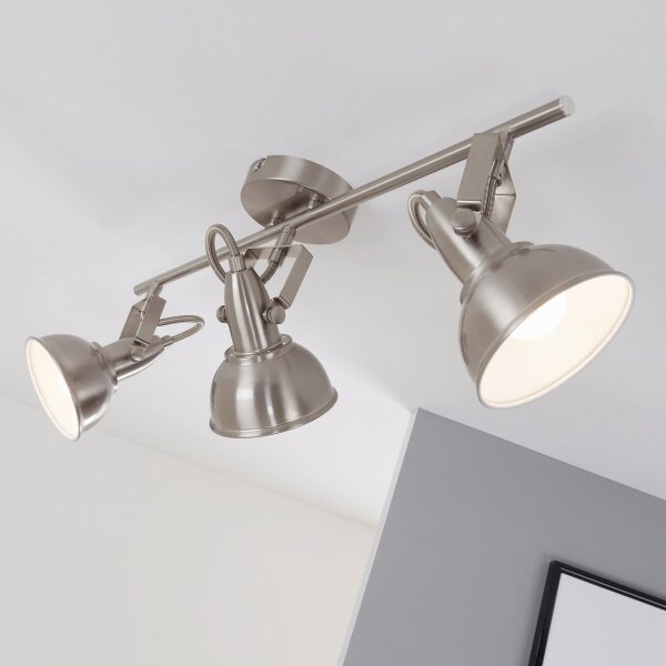Bodové svietidlo 3xE14/40W/230V matný chróm