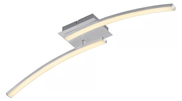 LED Stropné svietidlo 2xLED/6W/230V 3000K matný chróm
