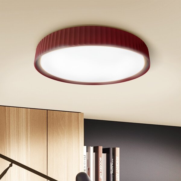 Brilagi - LED stropné svietidlo LUCIA LED/24W/230V pr. 31 cm červené