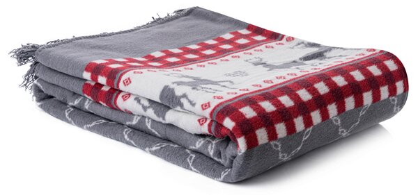 PLÉD, bavlna (recyklovaná), 180/220 cm X-Mas - Textil do domácnosti, Online Only