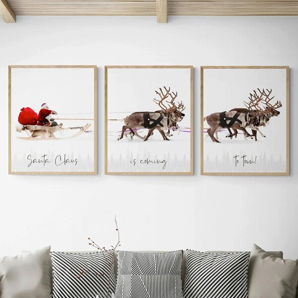 SADA OBRAZOV, 33/48/2 cm X-Mas - Obrazy, Online Only