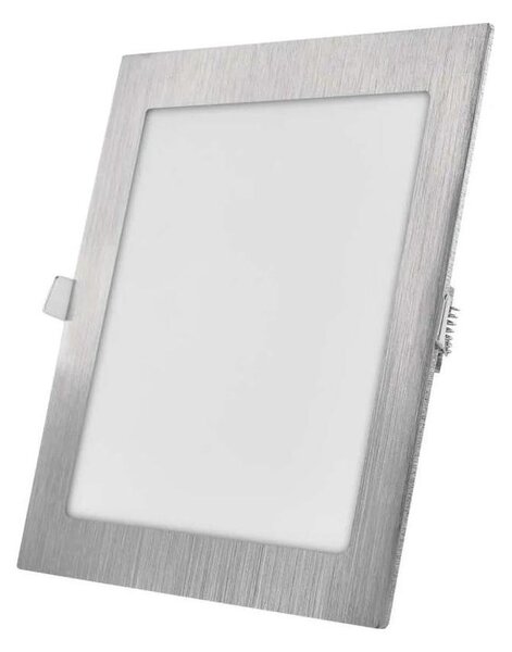 LED podhľadové svietidlo NEXXO LED/18W/230V 3000/3500/4000K strieborné 22,5x22,5 cm
