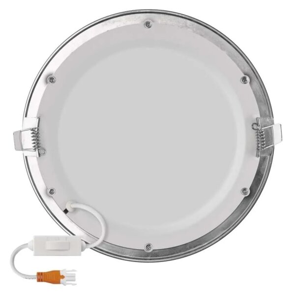 LED podhľadové svietidlo NEXXO LED/18W/230V 3000/3500/4000K strieborné pr. 22,5 cm