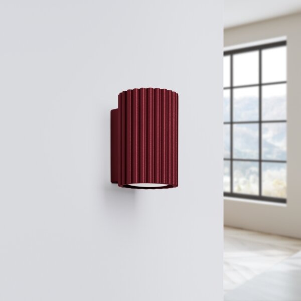 Brilagi - LED nástenné svietidlo CRESTO 1xGU10/10W/230V 10 cm bordové