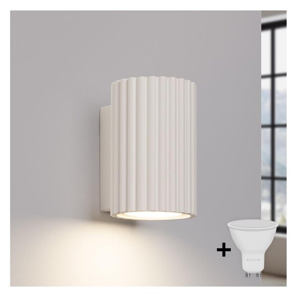 Brilagi - LED nástenné svietidlo CRESTO 1xGU10/10W/230V 10 cm krémové