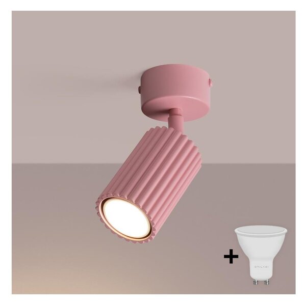 Brilagi - LED bodové svietidlo CRESTO 1xGU10/10W/230V ružové