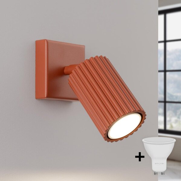 Brilagi - LED nástenné bodové svietidlo CRESTO 1xGU10/10W/230V červené