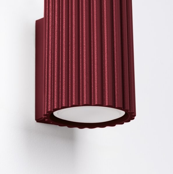 Brilagi - LED nástenné svietidlo CRESTO 1xGU10/10W/230V 10 cm bordové