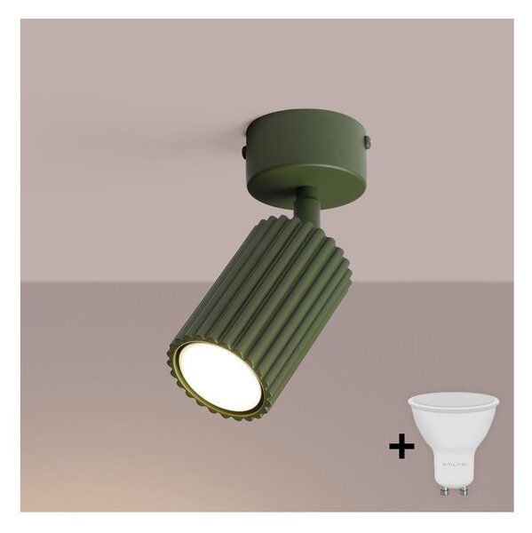 Brilagi - LED bodové svietidlo CRESTO 1xGU10/10W/230V zelené