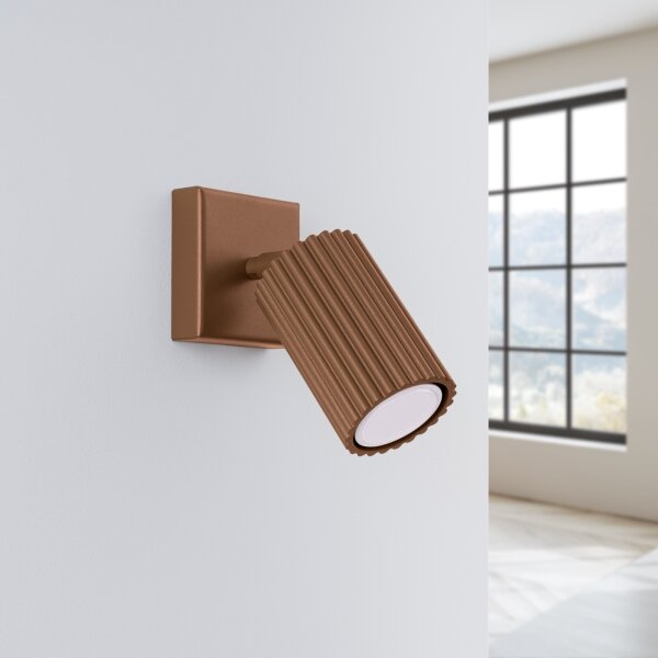 Brilagi - LED nástenné bodové svietidlo CRESTO 1xGU10/10W/230V hnedé