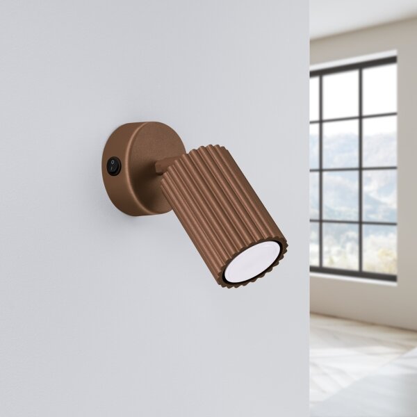 Brilagi - LED nástenné bodové svietidlo CRESTO 1xGU10/10W/230V hnedé
