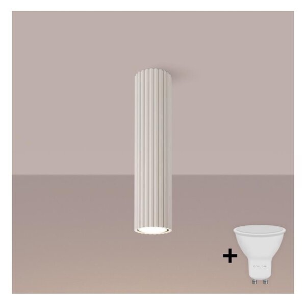 Brilagi - LED bodové svietidlo CRESTO 1xGU10/10W/230V 30 cm krémová