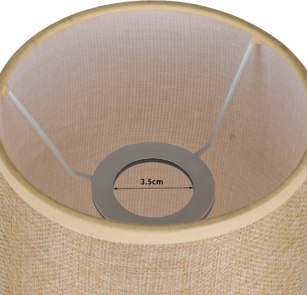 Brilagi - Tienidlo na stolnú lampu TABLON E27, pr. 14 cm, béžové