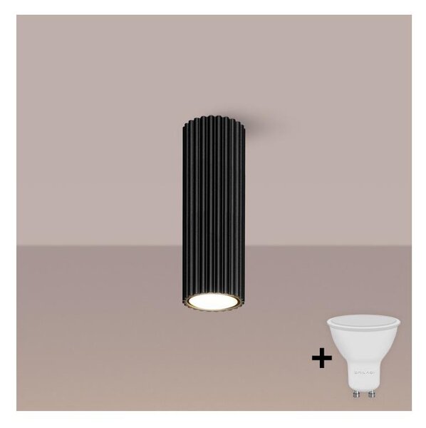 Brilagi - LED bodové svietidlo CRESTO 1xGU10/10W/230V 20 cm čierne