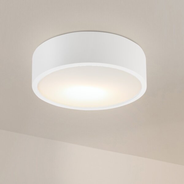 Stropné svietidlo NATURAL 1xE27/15W/230V priemer 27,5 cm borovica/biela