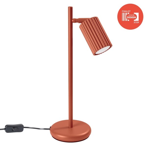Brilagi - LED stolná lampa CRESTO 1xGU10/10W/230V červená