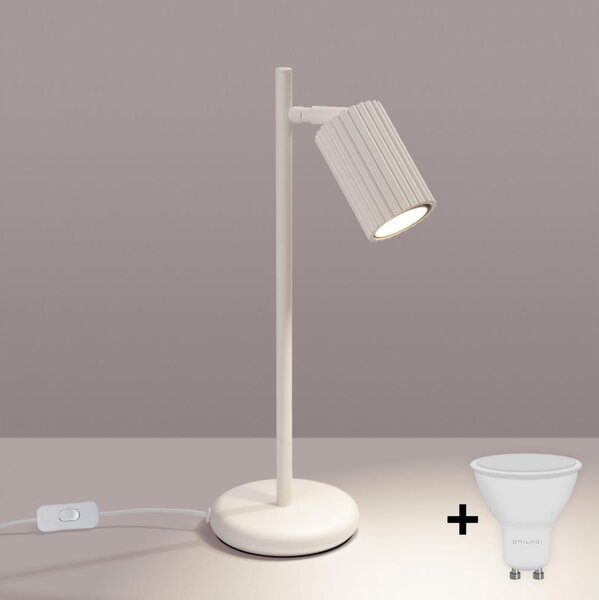 Brilagi - LED stolová lampa CRESTO 1xGU10/10W/230V krémová