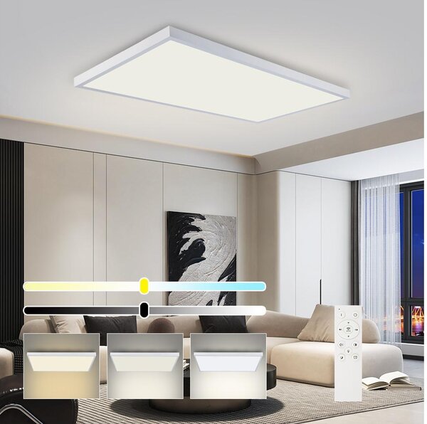 Brilagi-LED Stmievateľné kúpeľňové svietidlo FRAME SMART LED/96W/230V IP44 biele+DO