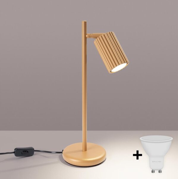 Brilagi - LED stolná lampa CRESTO 1xGU10/10W/230V zlatá