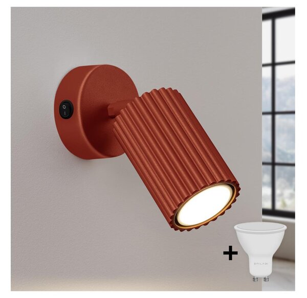 Brilagi - LED nástenné bodové svietidlo CRESTO 1xGU10/10W/230V červené