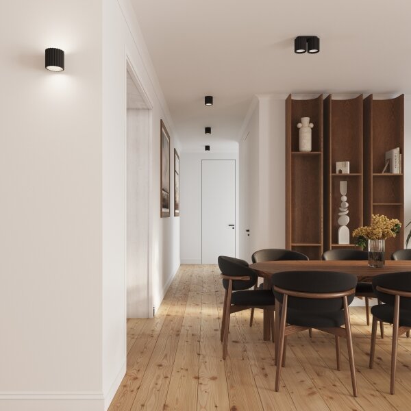 Brilagi - LED bodové svietidlo SFERA 1xGU10/10W/230V pr. 10 cm čierne