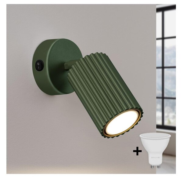 Brilagi - LED nástenné bodové svietidlo CRESTO 1xGU10/10W/230V zelené
