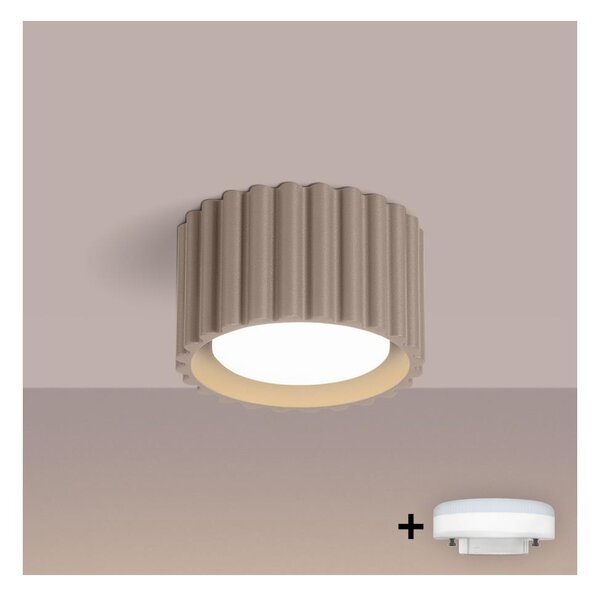 Brilagi - LED bodové svietidlo SFERA 1xGX53/30W/230V priemer 10 cm taupe