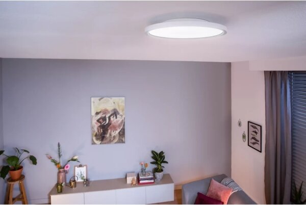 Philips - stmievateľné LED stropné svietidlo Hue AURELLE LED/21W/230V, priemer 39,5 cm, biele