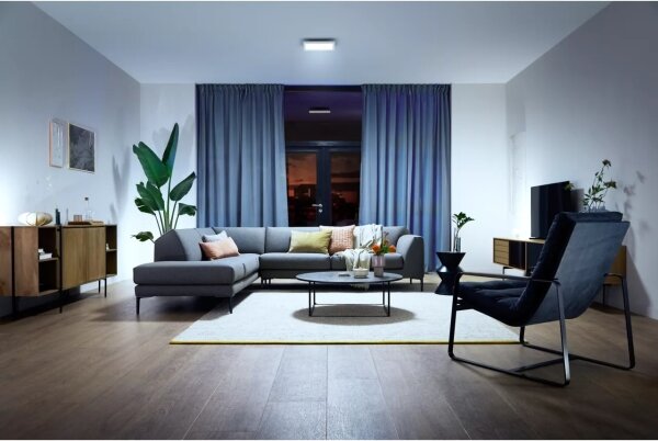 Philips - stmievateľné stropné svietidlo Hue AURELLE LED/19W/230V 30x30 cm biela