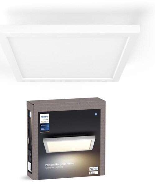 Philips - stmievateľné stropné svietidlo Hue AURELLE LED/19W/230V 30x30 cm biela