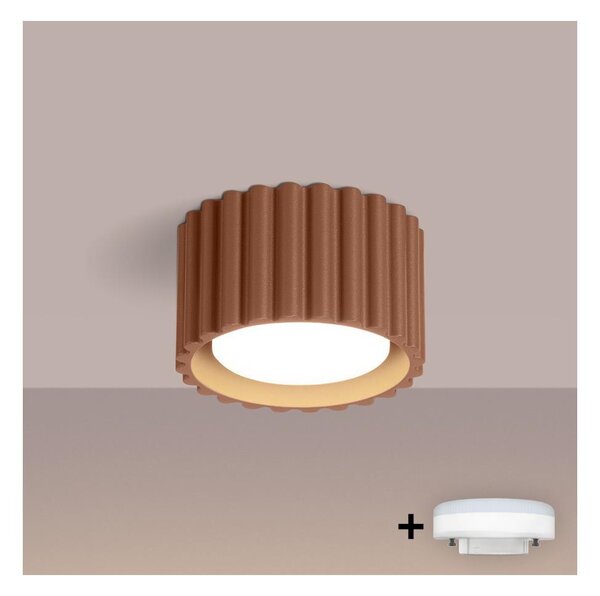Brilagi - LED bodové svietidlo SFERA 1xGX53/30W/230V pr. 10 cm hnedá