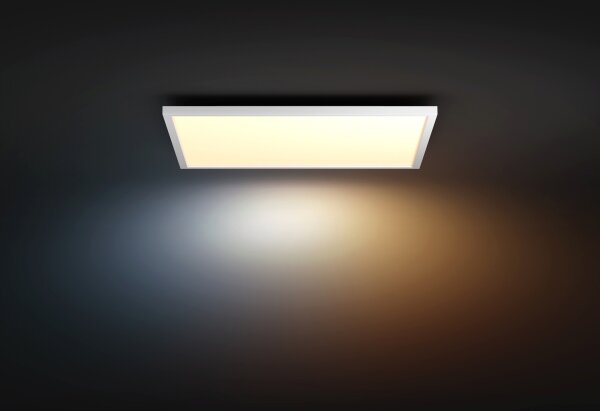 Philips - Stlmiteľné LED stropné svietidlo Hue AURELLE LED/39W/230V 60x60 cm biele
