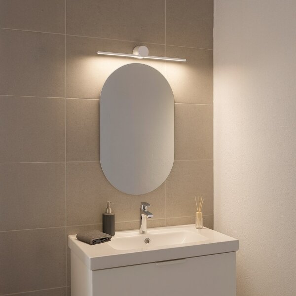 LED kúpeľňové osvetlenie zrkadla ARTIST LED/6W/230V 40 cm IP44 biela
