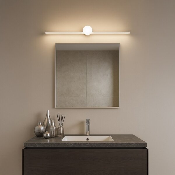 LED kúpeľňové osvetlenie zrkadla ARTIST LED/9W/230V 60 cm IP44 lesklý chróm
