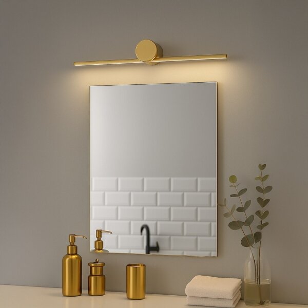 LED osvetlenie na zrkadlo do kúpeľne ARTIST LED/6W/230V 40 cm IP44 zlaté