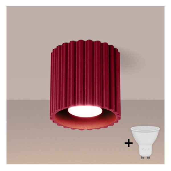 Brilagi - LED bodové svietidlo SFERA 1xGU10/10W/230V pr. 10 cm bordová